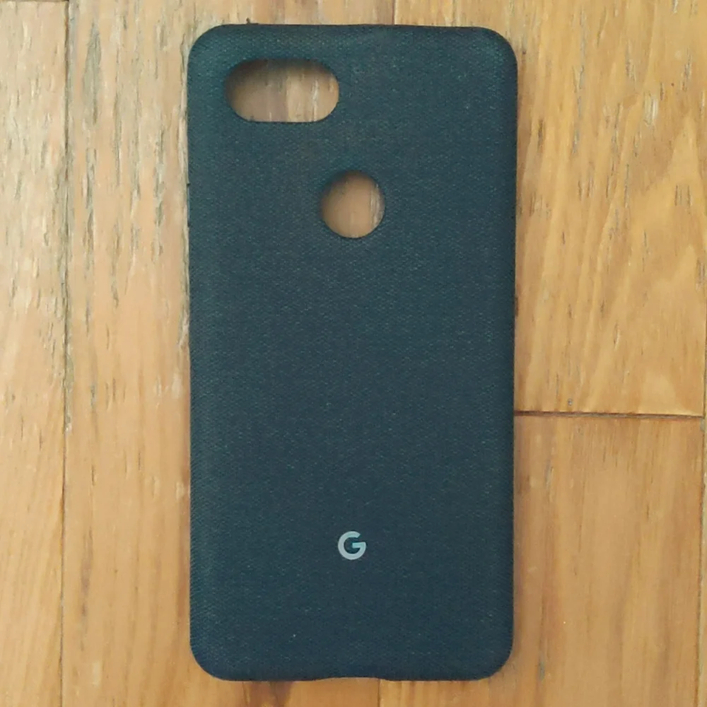 Google Pixel 3 XL Fabric Case Dark Gray